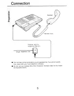 Preview for 10 page of Panasonic EASA-PHONE KX-T2310 Operating Instructions Manual