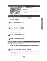 Preview for 15 page of Panasonic EASA-PHONE KX-T2310 Operating Instructions Manual