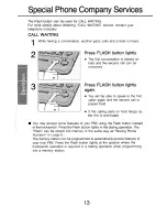 Preview for 18 page of Panasonic EASA-PHONE KX-T2310 Operating Instructions Manual