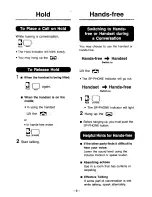 Preview for 10 page of Panasonic EASA-PHONE KX-T2365A Operating Instructions Manual