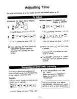 Preview for 12 page of Panasonic EASA-PHONE KX-T2365A Operating Instructions Manual