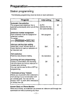 Preview for 11 page of Panasonic Easa-Phone KX-T3281W Operating Instructions Manual