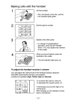 Preview for 15 page of Panasonic Easa-Phone KX-T3281W Operating Instructions Manual