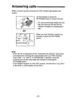 Preview for 18 page of Panasonic Easa-Phone KX-T3281W Operating Instructions Manual