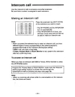 Preview for 24 page of Panasonic Easa-Phone KX-T3281W Operating Instructions Manual