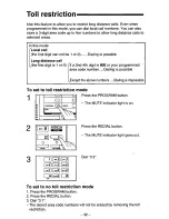 Preview for 32 page of Panasonic Easa-Phone KX-T3281W Operating Instructions Manual