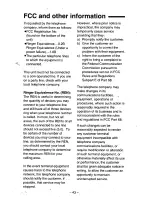 Preview for 43 page of Panasonic Easa-Phone KX-T3281W Operating Instructions Manual