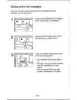 Preview for 25 page of Panasonic Easa-Phone KX-T5200 Operating Instructions Manual