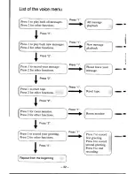 Preview for 32 page of Panasonic Easa-Phone KX-T5200 Operating Instructions Manual