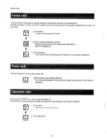 Preview for 17 page of Panasonic Easa-Phone VA-30910 Operating	 Instruction