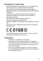 Preview for 23 page of Panasonic EB-3901 Important Information Manual