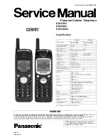 Preview for 1 page of Panasonic EB-GD52 Service Manual