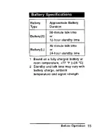 Preview for 15 page of Panasonic EB-H70 Series Operating Instructions Manual