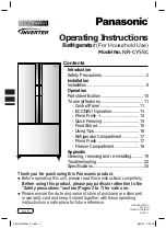 Panasonic ECONAVI NR-CY55C Operating Instructions Manual preview