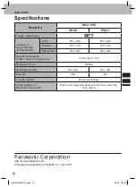 Preview for 24 page of Panasonic ECONAVI NR-CY55C Operating Instructions Manual