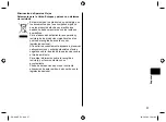 Preview for 97 page of Panasonic EH-HS0E Operating Instructions Manual