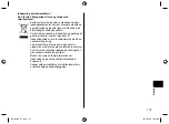 Preview for 113 page of Panasonic EH-HS0E Operating Instructions Manual