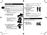 Preview for 174 page of Panasonic EH-HS0E Operating Instructions Manual