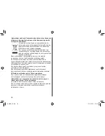 Preview for 30 page of Panasonic EH-HW32 Operating Instructions Manual