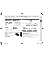 Preview for 31 page of Panasonic EH-HW32 Operating Instructions Manual