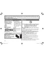 Preview for 58 page of Panasonic EH-HW32 Operating Instructions Manual