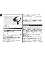 Preview for 8 page of Panasonic EH-NA45 Operating Instructions Manual