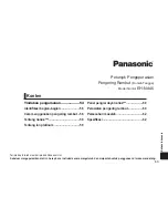 Preview for 53 page of Panasonic EH-NA45 Operating Instructions Manual