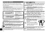 Preview for 40 page of Panasonic EH-NE84-K865 Operating Instructions Manual