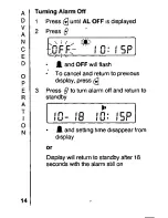 Preview for 18 page of Panasonic EP-2P Series Operating Instructions Manual