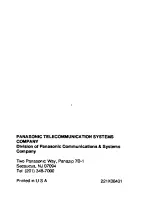 Preview for 26 page of Panasonic EP-2P Series Operating Instructions Manual