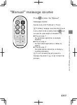 Preview for 17 page of Panasonic EP-MA05 Operating Instructions Manual