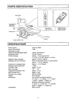 Preview for 6 page of Panasonic EP571 - MASSAGE LOUNGER Operating Instructions Manual