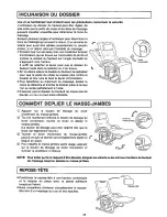 Preview for 30 page of Panasonic EP571 - MASSAGE LOUNGER Operating Instructions Manual