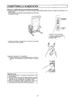 Preview for 37 page of Panasonic EP571 - MASSAGE LOUNGER Operating Instructions Manual