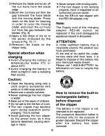 Preview for 8 page of Panasonic ER-145 Operating Instructions Manual