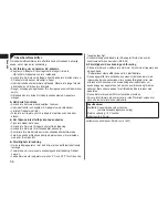 Preview for 56 page of Panasonic ER-CA35 Operating Instructions Manual