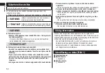 Preview for 50 page of Panasonic ER-CTB1 Operating Instructions Manual