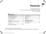 Preview for 3 page of Panasonic ER-GB37 Operating Instructions Manual