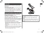 Preview for 17 page of Panasonic ER-GB37 Operating Instructions Manual