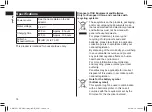 Preview for 18 page of Panasonic ER-GB37 Operating Instructions Manual