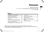 Preview for 19 page of Panasonic ER-GB37 Operating Instructions Manual