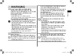 Preview for 23 page of Panasonic ER-GB37 Operating Instructions Manual