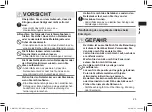 Preview for 25 page of Panasonic ER-GB37 Operating Instructions Manual