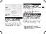 Preview for 35 page of Panasonic ER-GB37 Operating Instructions Manual