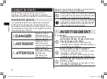 Preview for 42 page of Panasonic ER-GB37 Operating Instructions Manual