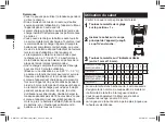 Preview for 48 page of Panasonic ER-GB37 Operating Instructions Manual