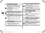 Preview for 64 page of Panasonic ER-GB37 Operating Instructions Manual