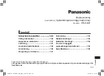 Preview for 139 page of Panasonic ER-GB37 Operating Instructions Manual