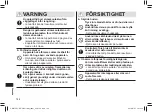 Preview for 144 page of Panasonic ER-GB37 Operating Instructions Manual