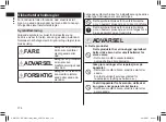 Preview for 178 page of Panasonic ER-GB37 Operating Instructions Manual